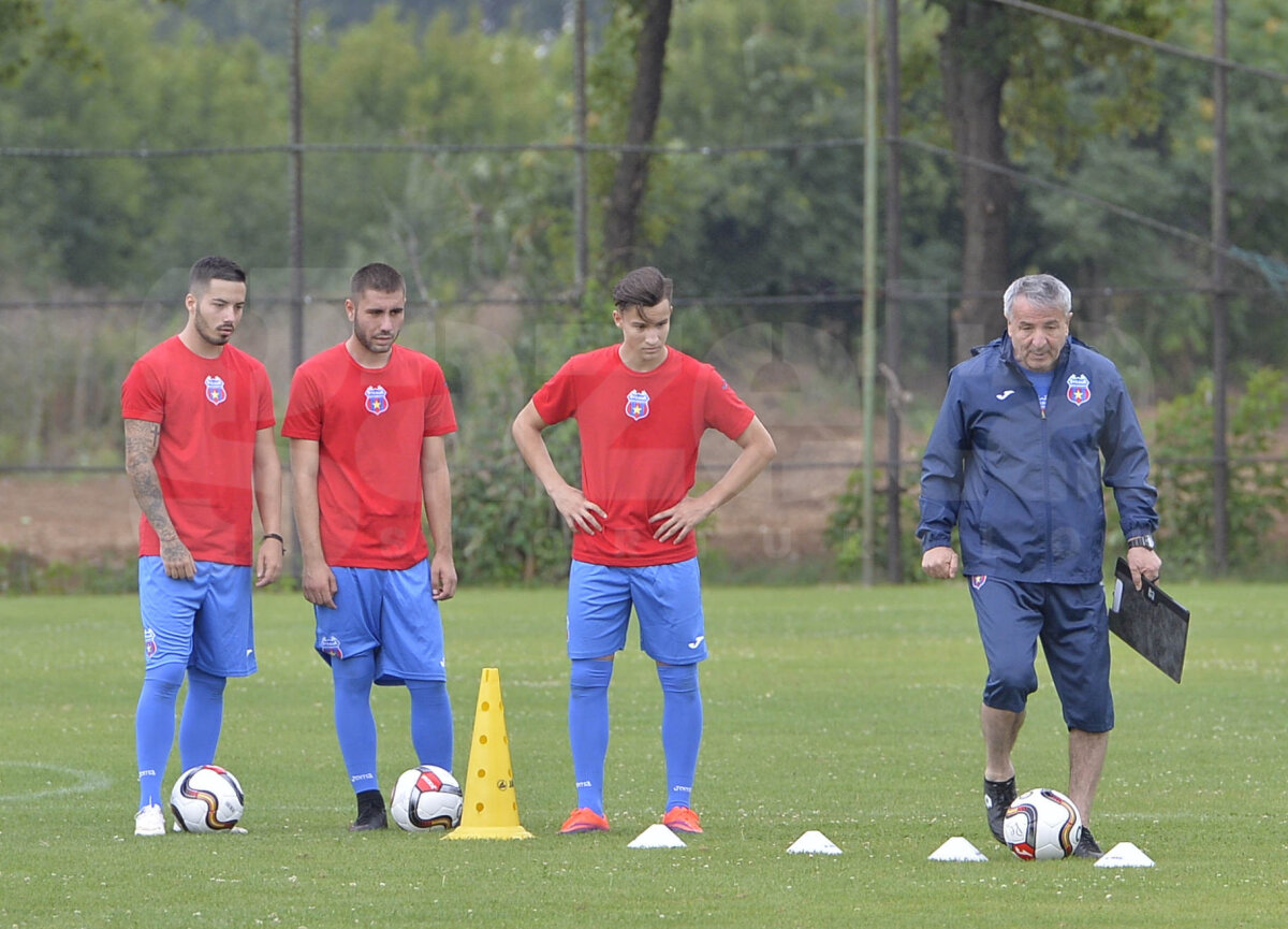 VIDEO + FOTO Primul antrenament pentru Steaua! Sute de fani au venit în Ghencea pentru a susține echipa