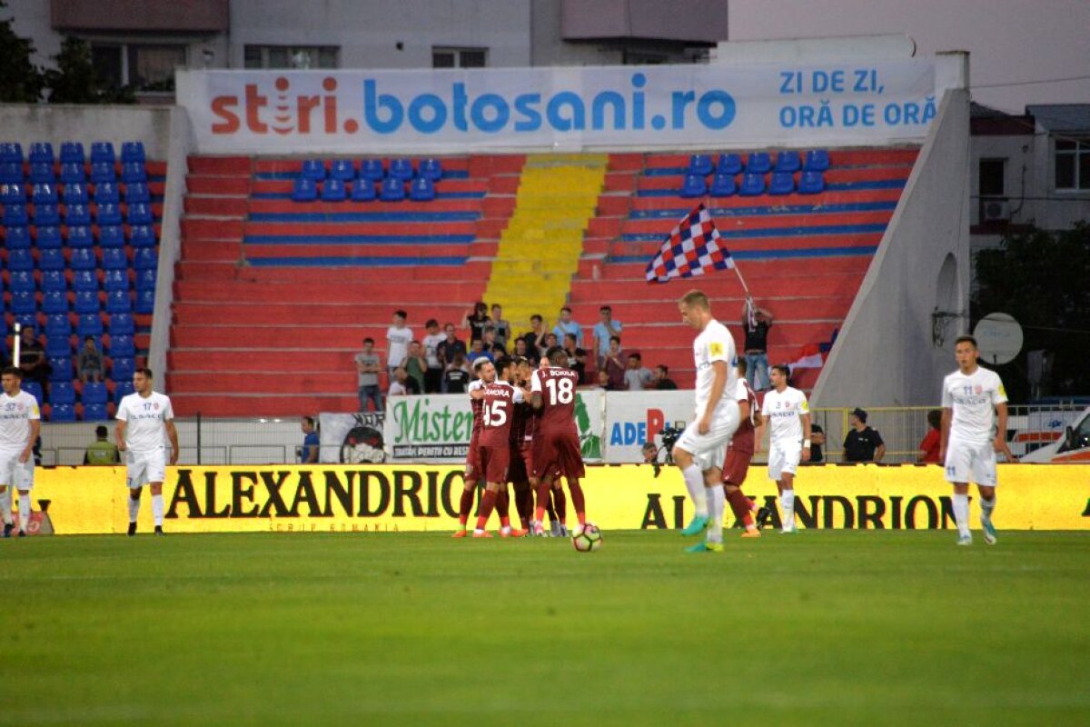 VIDEO+FOTO » Prima surpriză a campionatului: FC Botoșani remizează cu CFR Cluj, 1-1