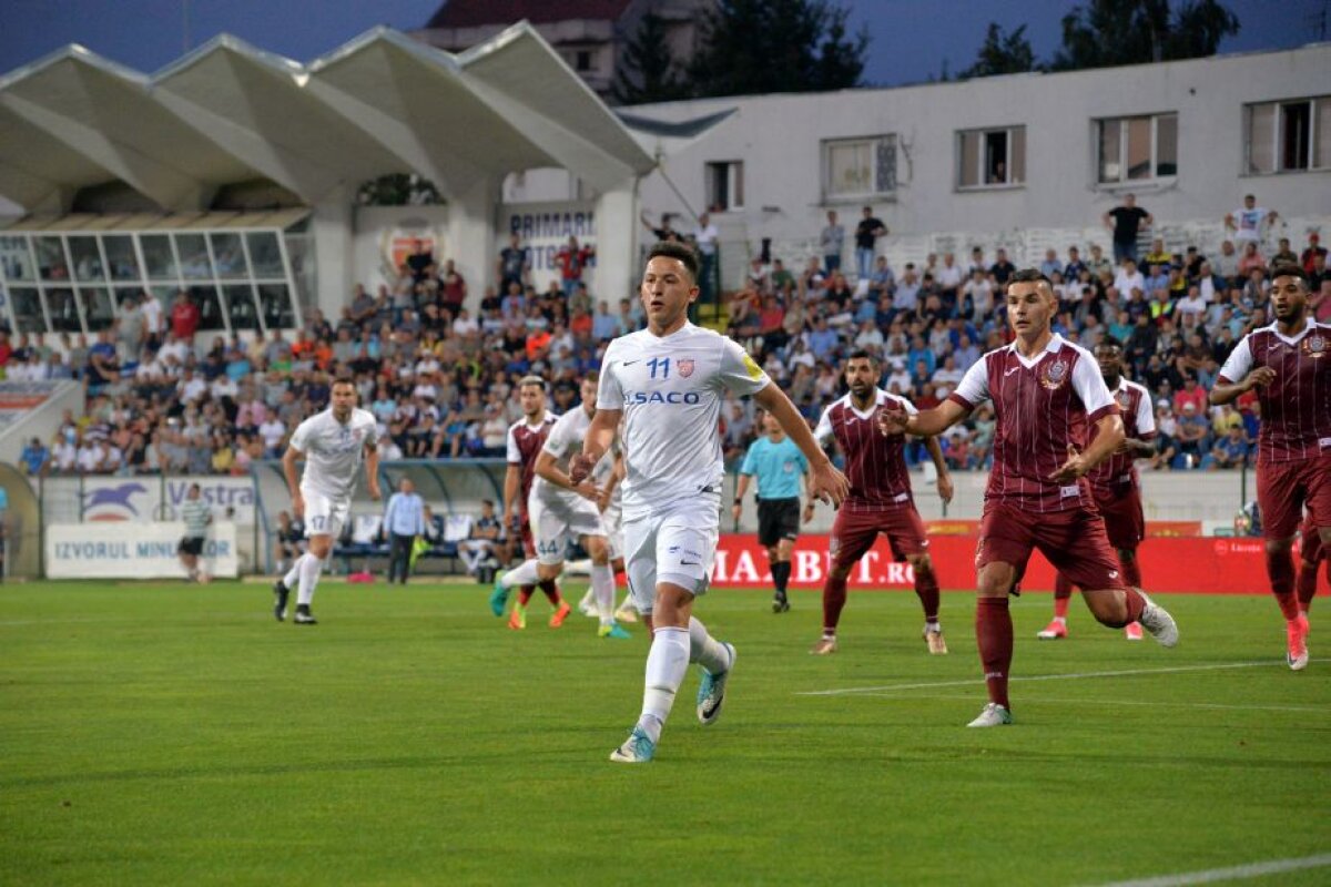 VIDEO+FOTO » Prima surpriză a campionatului: FC Botoșani remizează cu CFR Cluj, 1-1