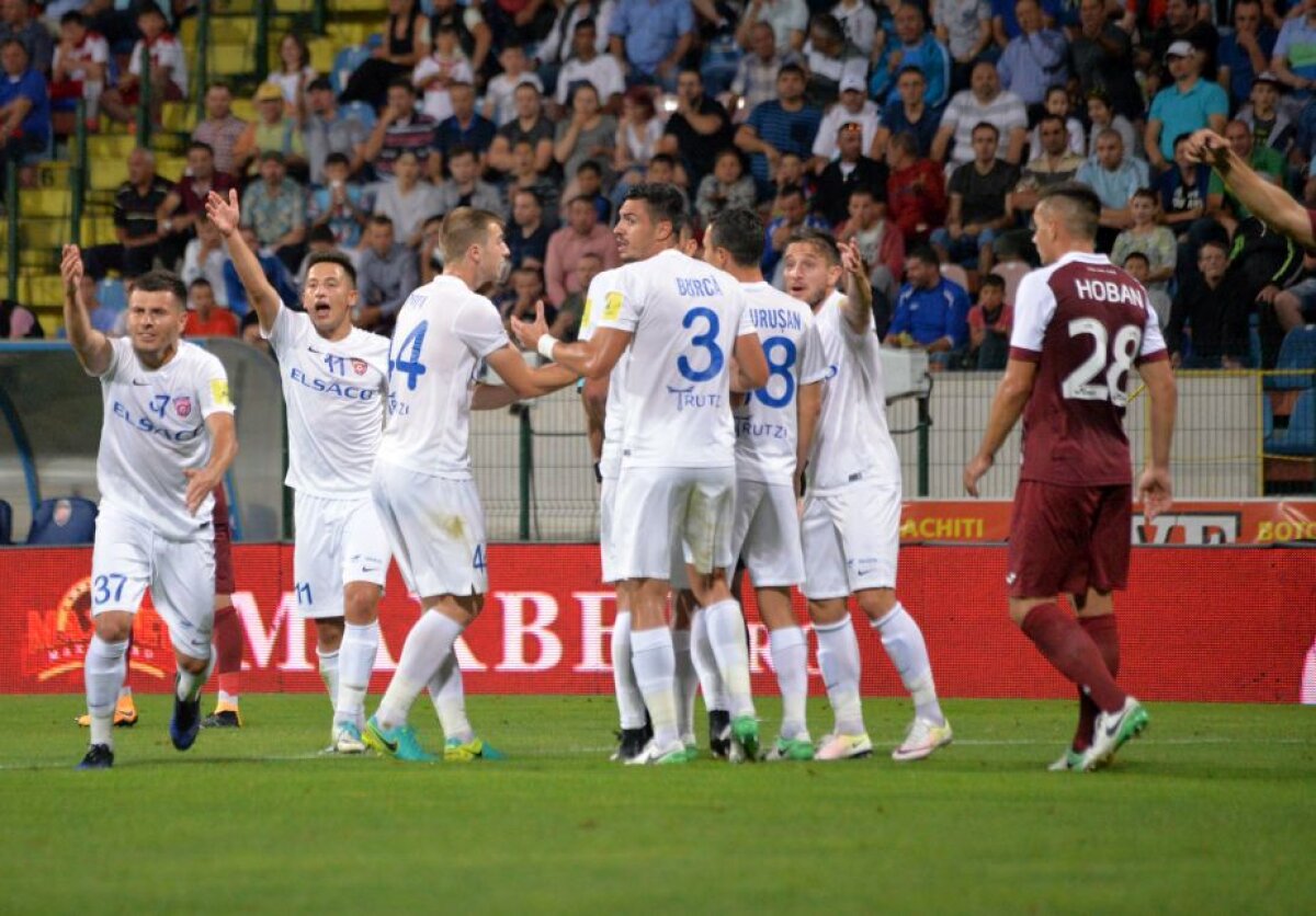 VIDEO+FOTO » Prima surpriză a campionatului: FC Botoșani remizează cu CFR Cluj, 1-1