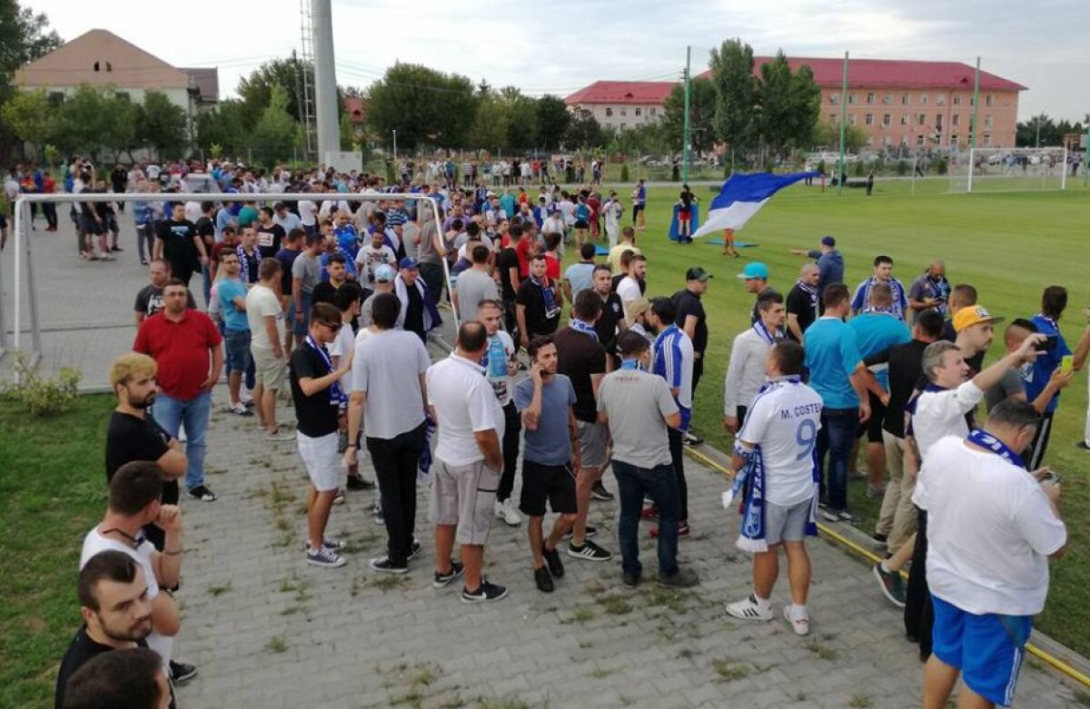 Incident la revenirea Științei: ultrașii au vrut să scoată cu forța din antrenament un nou fotbalist al echipei!