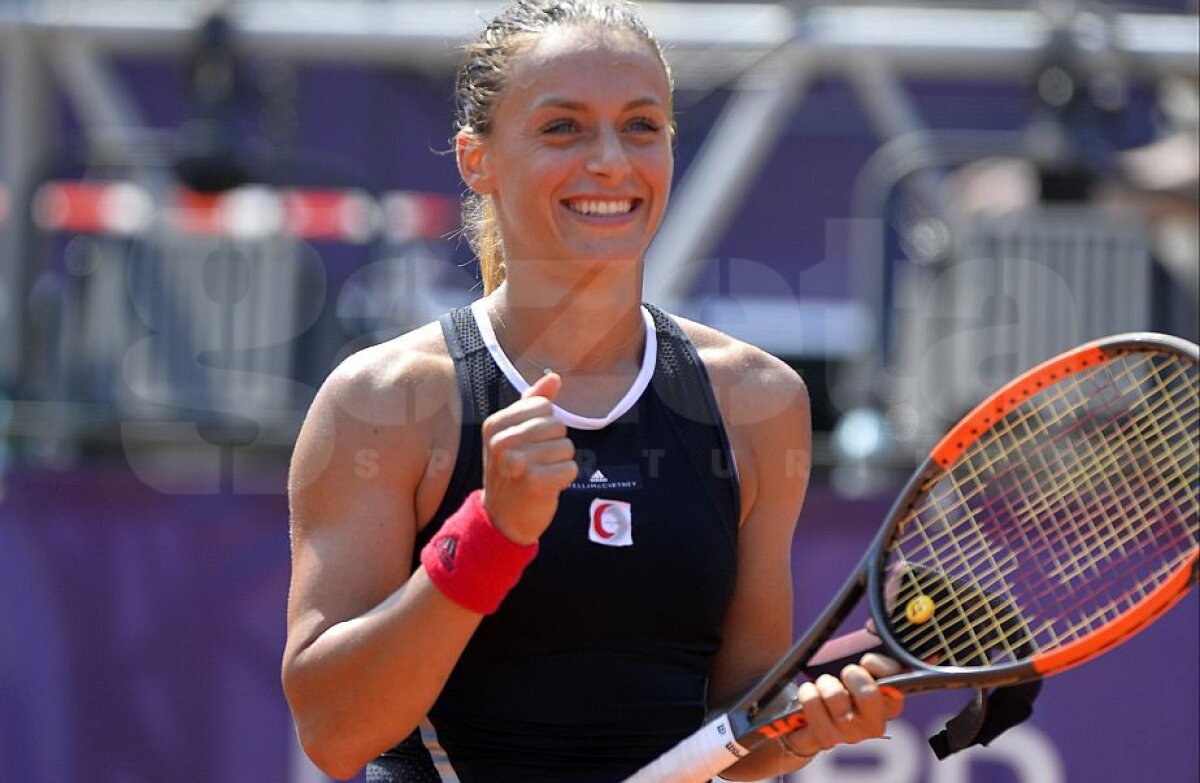 FOTO Victorie pentru Ana Bogdan, în meciul cu Sorana Cîrstea de la Bucharest Open » Urmează meciul Irinei Begu