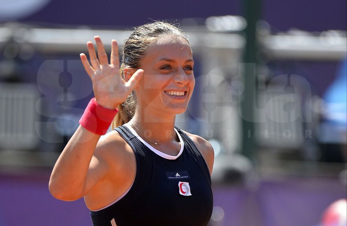 FOTO Victorie pentru Ana Bogdan, în meciul cu Sorana Cîrstea de la Bucharest Open » Urmează meciul Irinei Begu