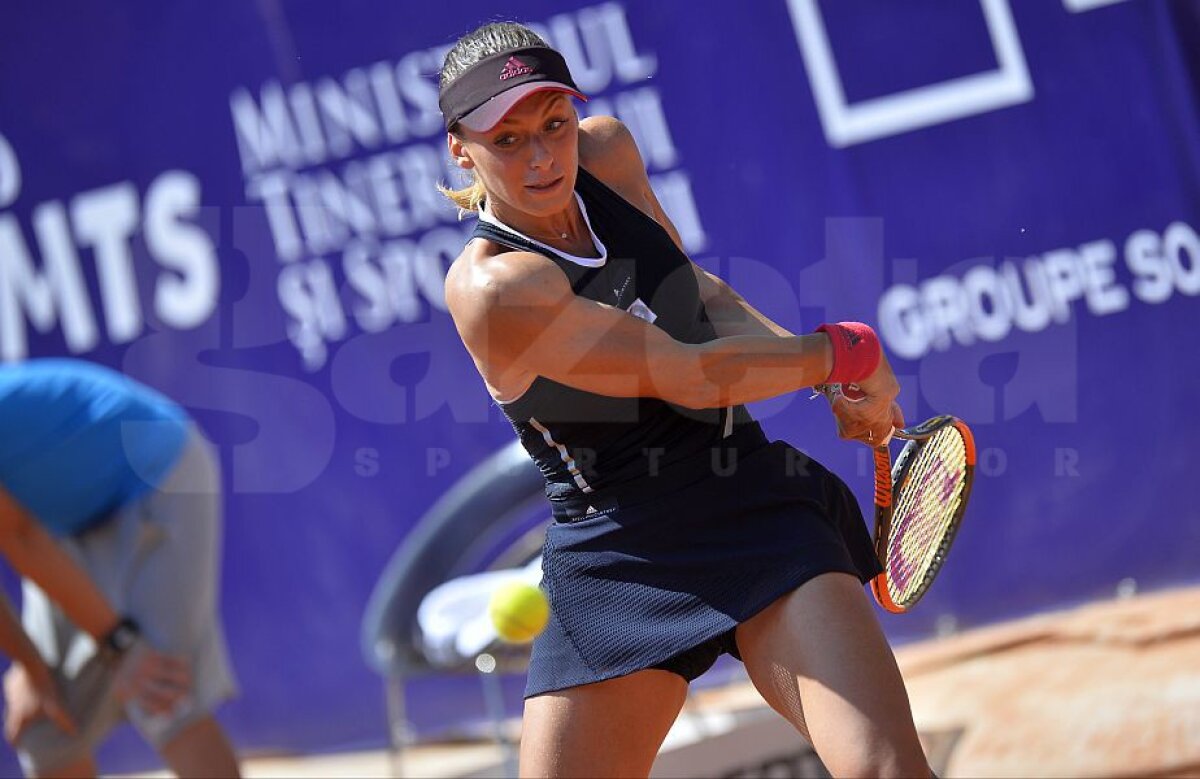 FOTO Victorie pentru Ana Bogdan, în meciul cu Sorana Cîrstea de la Bucharest Open » Urmează meciul Irinei Begu