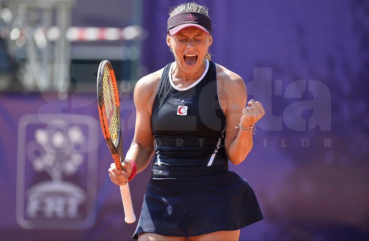 FOTO Victorie pentru Ana Bogdan, în meciul cu Sorana Cîrstea de la Bucharest Open » Urmează meciul Irinei Begu