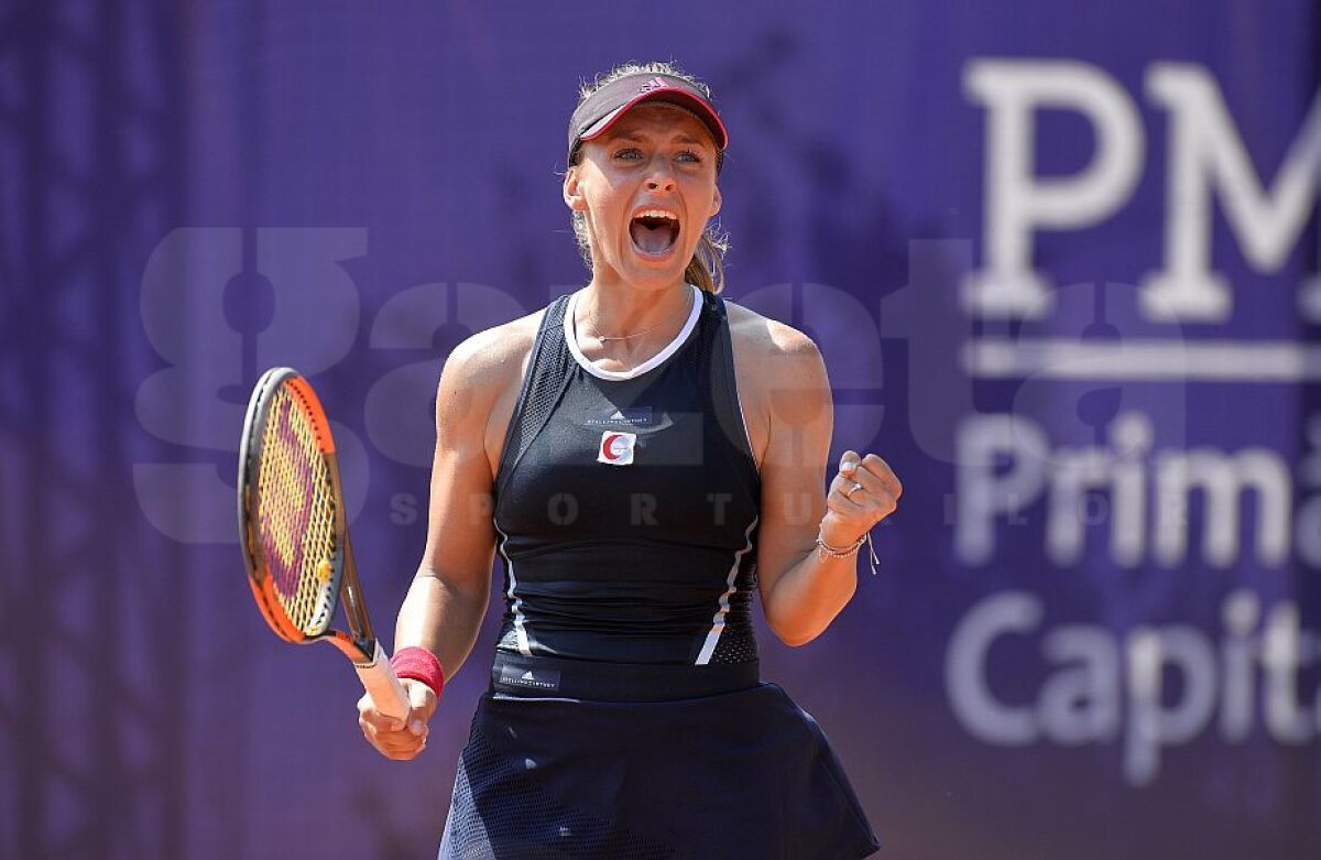 FOTO Victorie pentru Ana Bogdan, în meciul cu Sorana Cîrstea de la Bucharest Open » Urmează meciul Irinei Begu