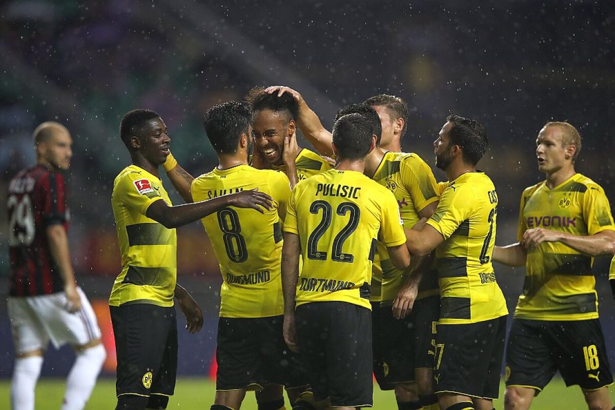 VIDEO+FOTO AC Milan, surclasată de Borussia Dortmund » Evoluţie dezamăgitoare pentru adversara craiovenilor din Europa League