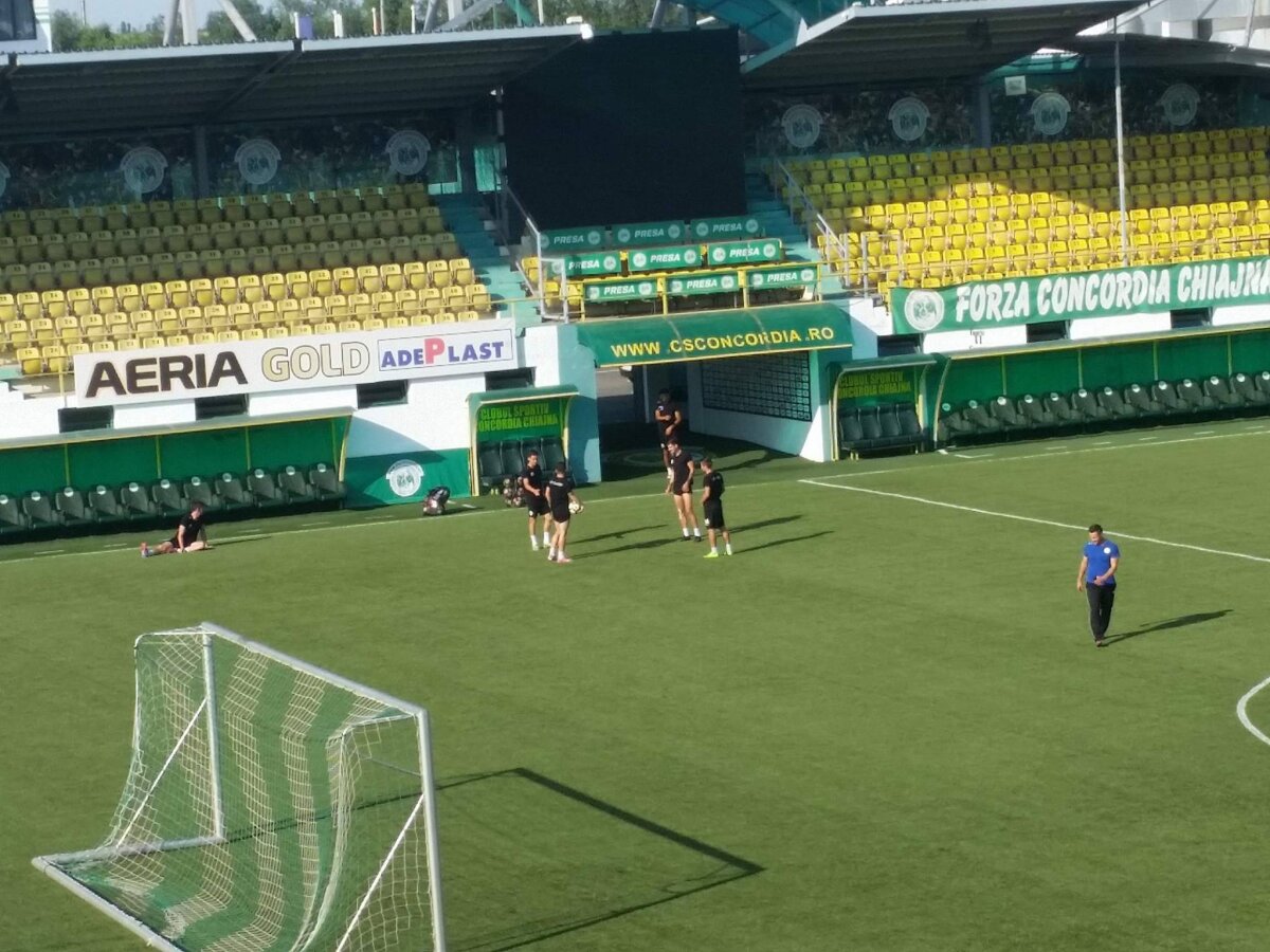 VIDEO + FOTO Imagini de la antrenamentul de azi al Concordiei Chiajna! Alexa a venit să-și ia rămas bun de la jucători 