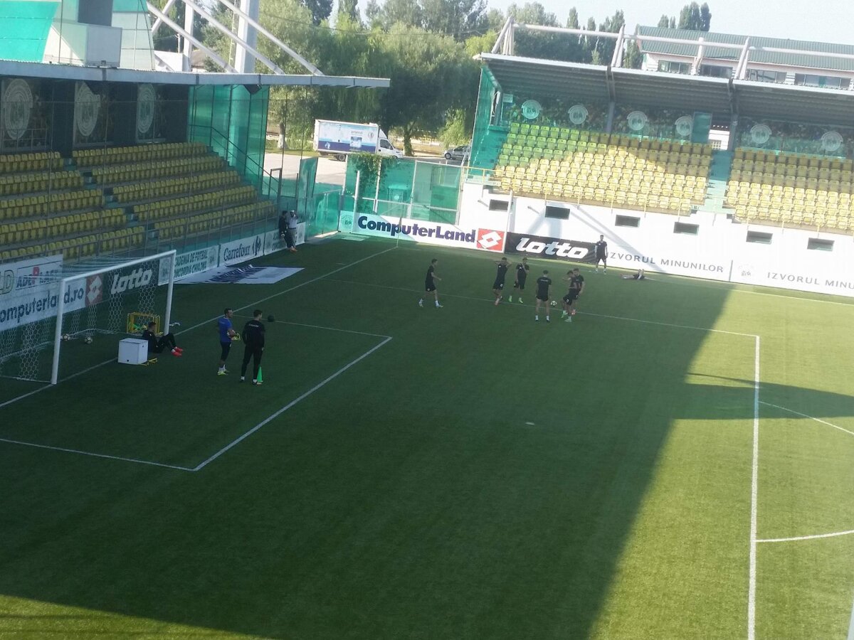 VIDEO + FOTO Imagini de la antrenamentul de azi al Concordiei Chiajna! Alexa a venit să-și ia rămas bun de la jucători 