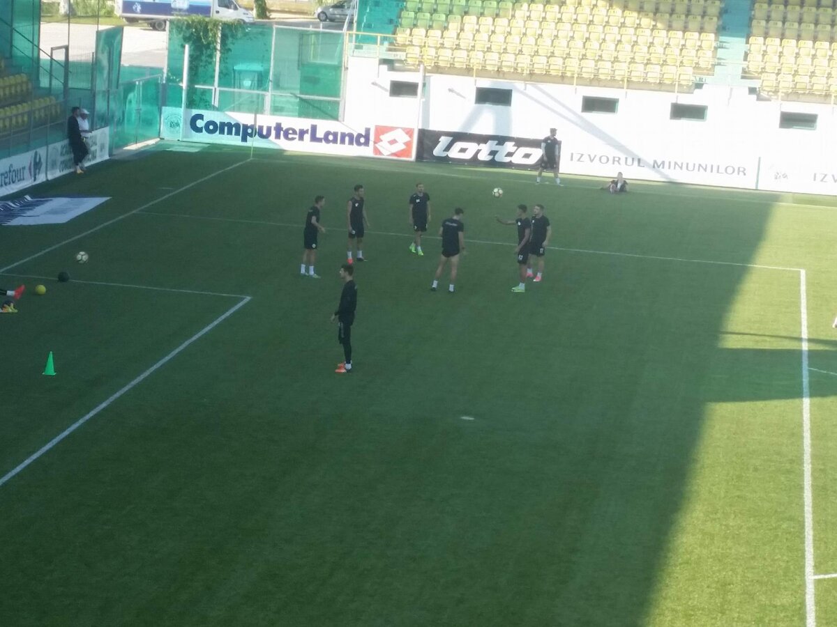 VIDEO + FOTO Imagini de la antrenamentul de azi al Concordiei Chiajna! Alexa a venit să-și ia rămas bun de la jucători 