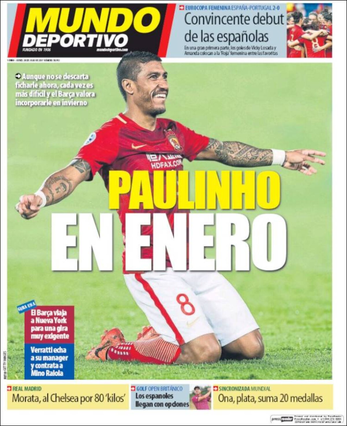 Ce scriu azi ziarele de sport din lume (20 iulie 2017)