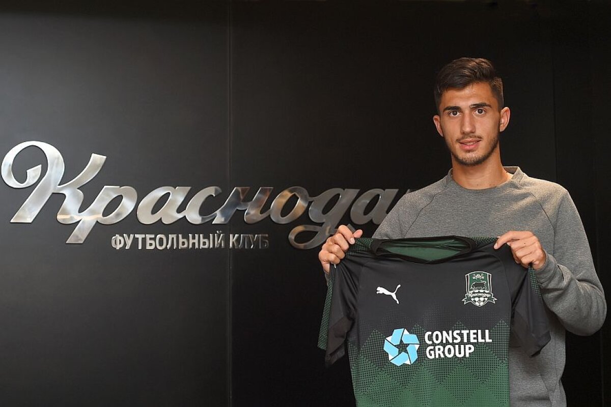 FOTO Andrei Ivan a fost prezentat oficial la Krasnodar » Declarație surprinzătoare a atacantului oltean