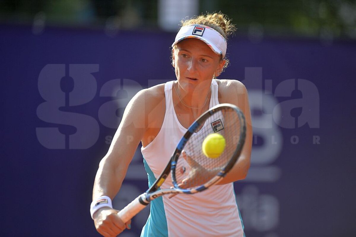 FOTO Ritmul bun de acasă » Irina Begu este în sferturile de finală de la BRD Bucharest Open