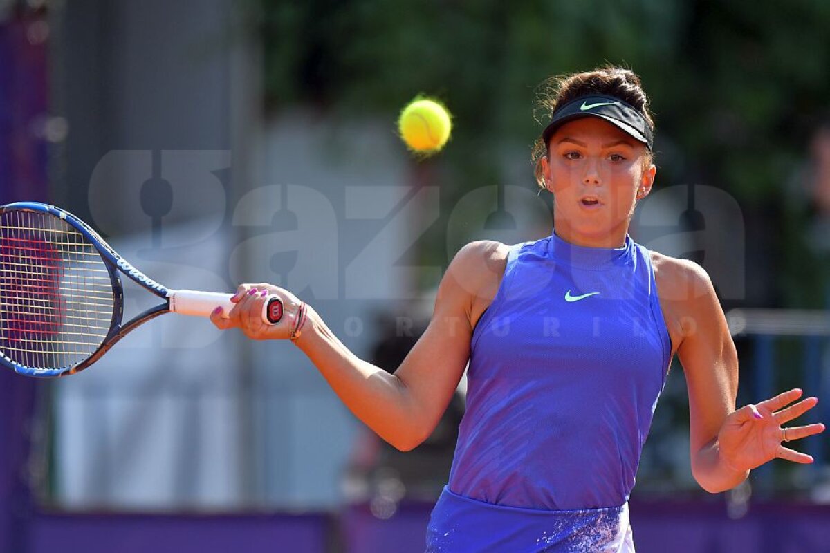 FOTO Ritmul bun de acasă » Irina Begu este în sferturile de finală de la BRD Bucharest Open