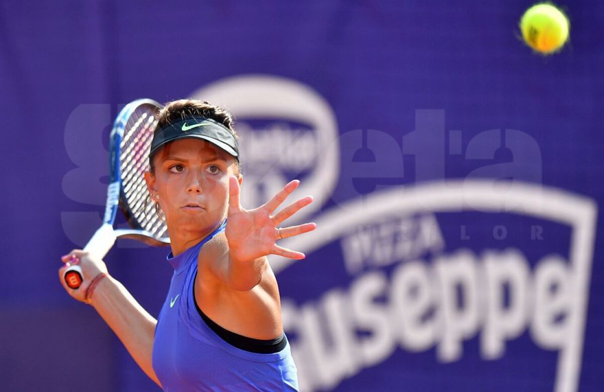 FOTO Ritmul bun de acasă » Irina Begu este în sferturile de finală de la BRD Bucharest Open