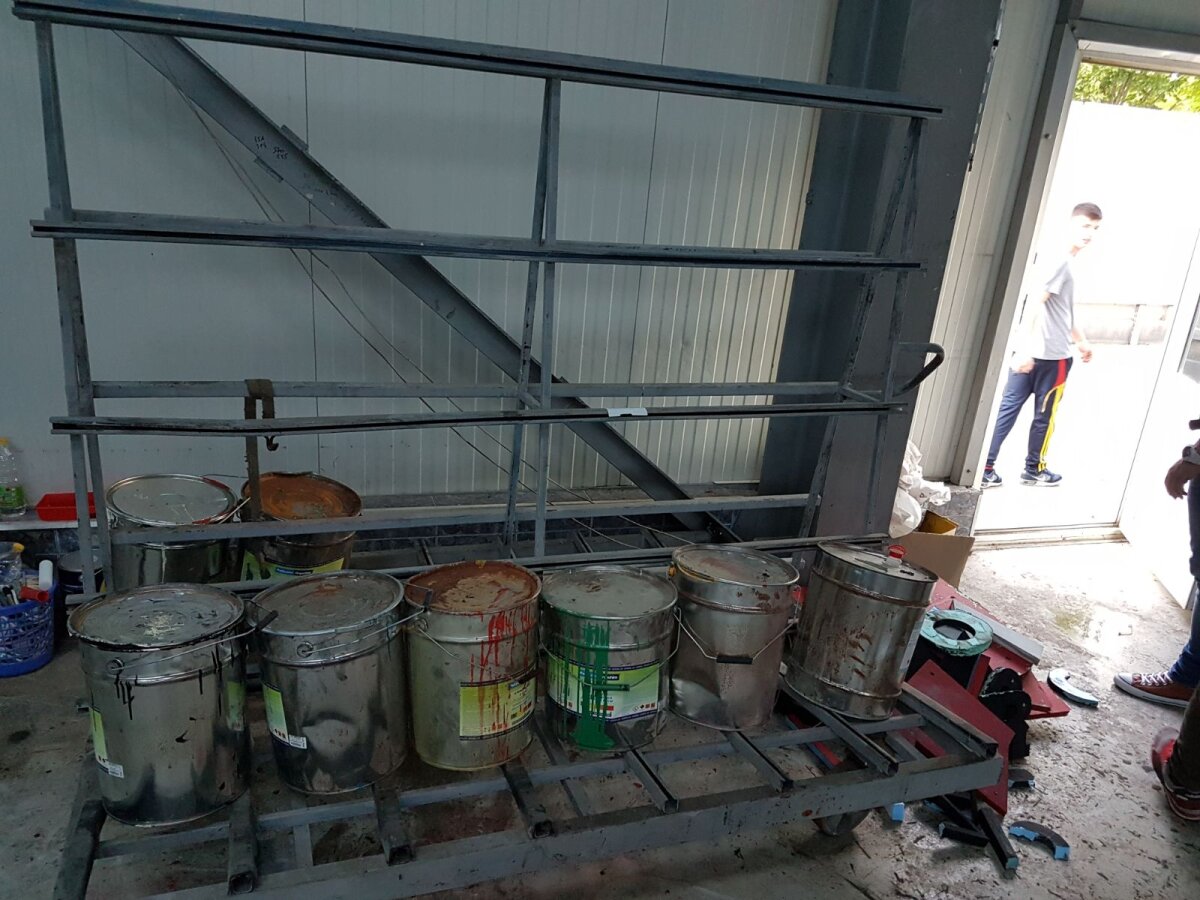 FOTO Povestea unei scenografii memorabile » Artizanii show-ului grandios de la promovarea Petrolului în L3 dezvăluie cum se construiește și cât costă o reprezentație de excepție a tribunelor