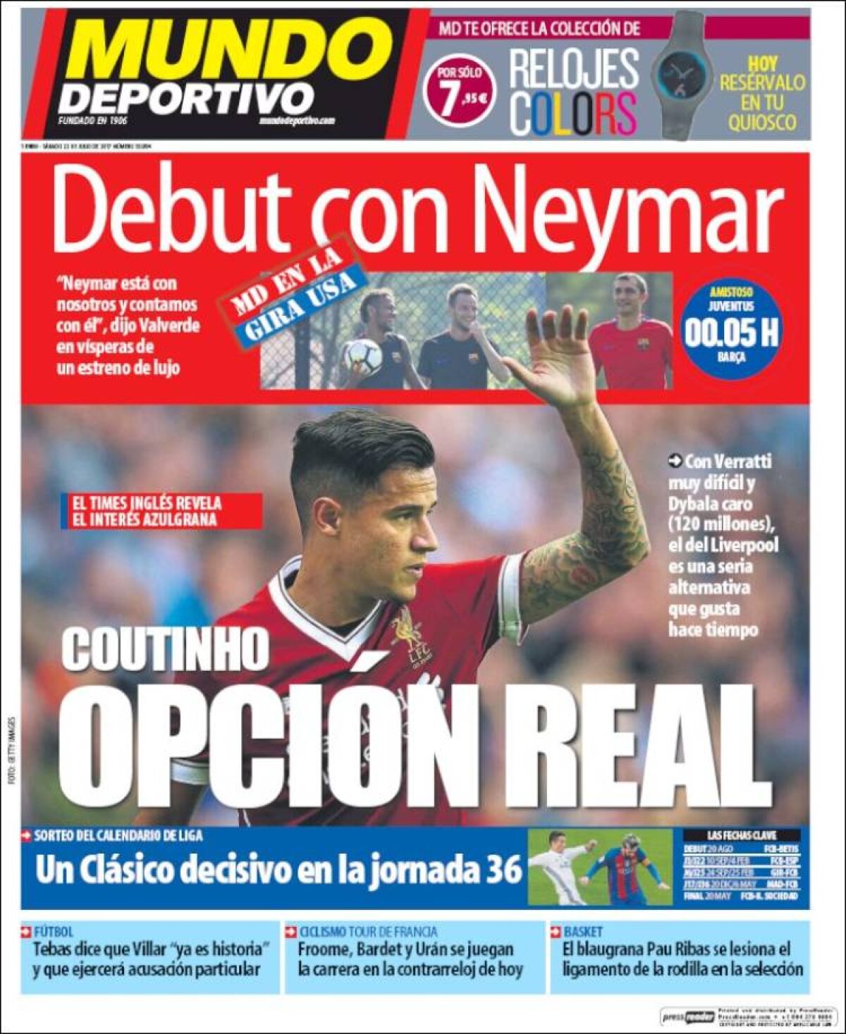 Ce scriu azi ziarele de sport din lume (22 iulie 2017)