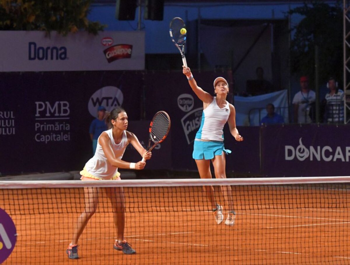 FOTO Begu şi Olaru s-au calificat în finala de dublu a BRD Bucharest Open » Premieră pentru Irina