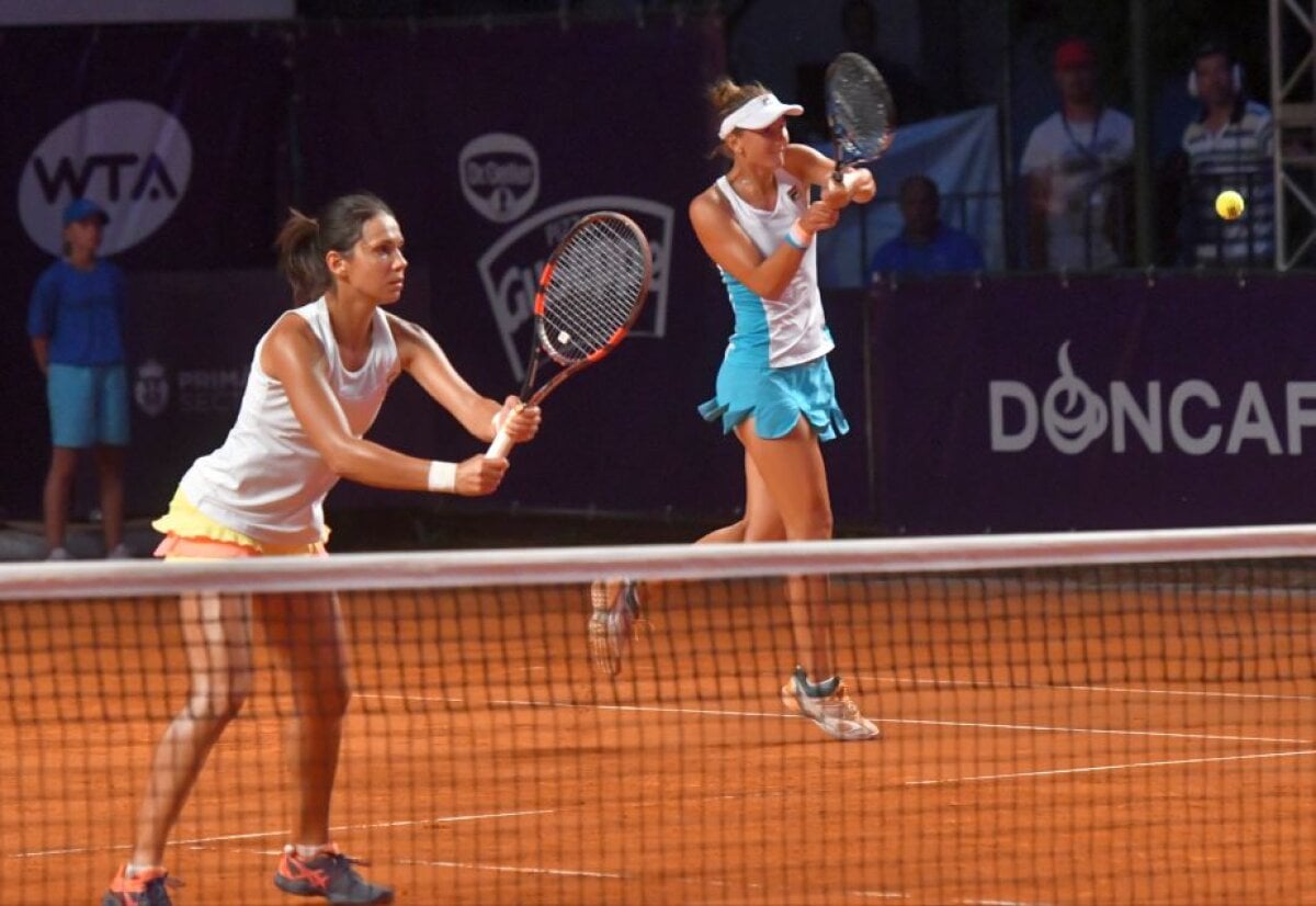 FOTO Begu şi Olaru s-au calificat în finala de dublu a BRD Bucharest Open » Premieră pentru Irina