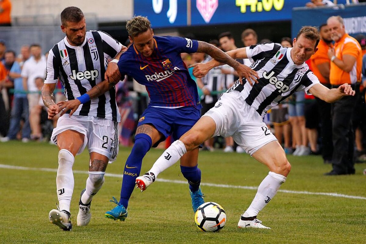 FOTO+VIDEO Neymar, gol fabulos în partida amicală cu Juventus » A umilit apărarea vicecampioanei Europei!