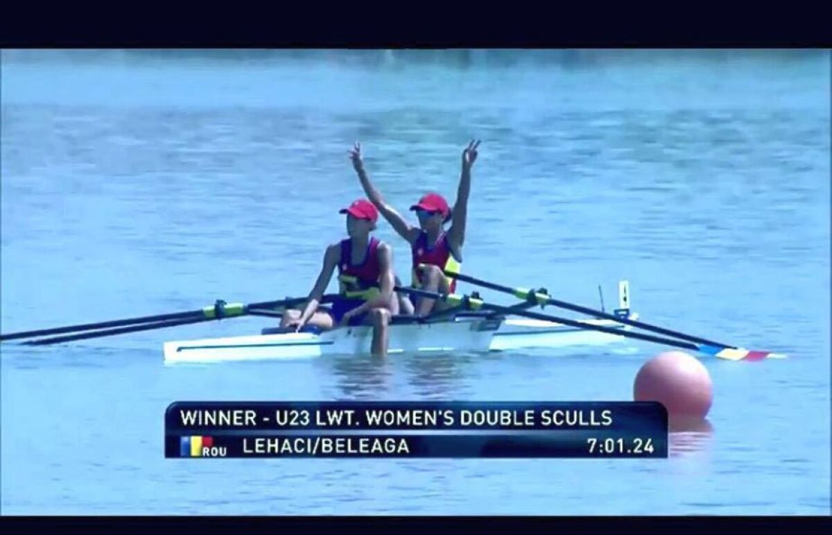 Duminica de aur » Băieții din barca de două rame și fetele de la dublu vâsle categorie ușoară au câștigat titlul mondial!