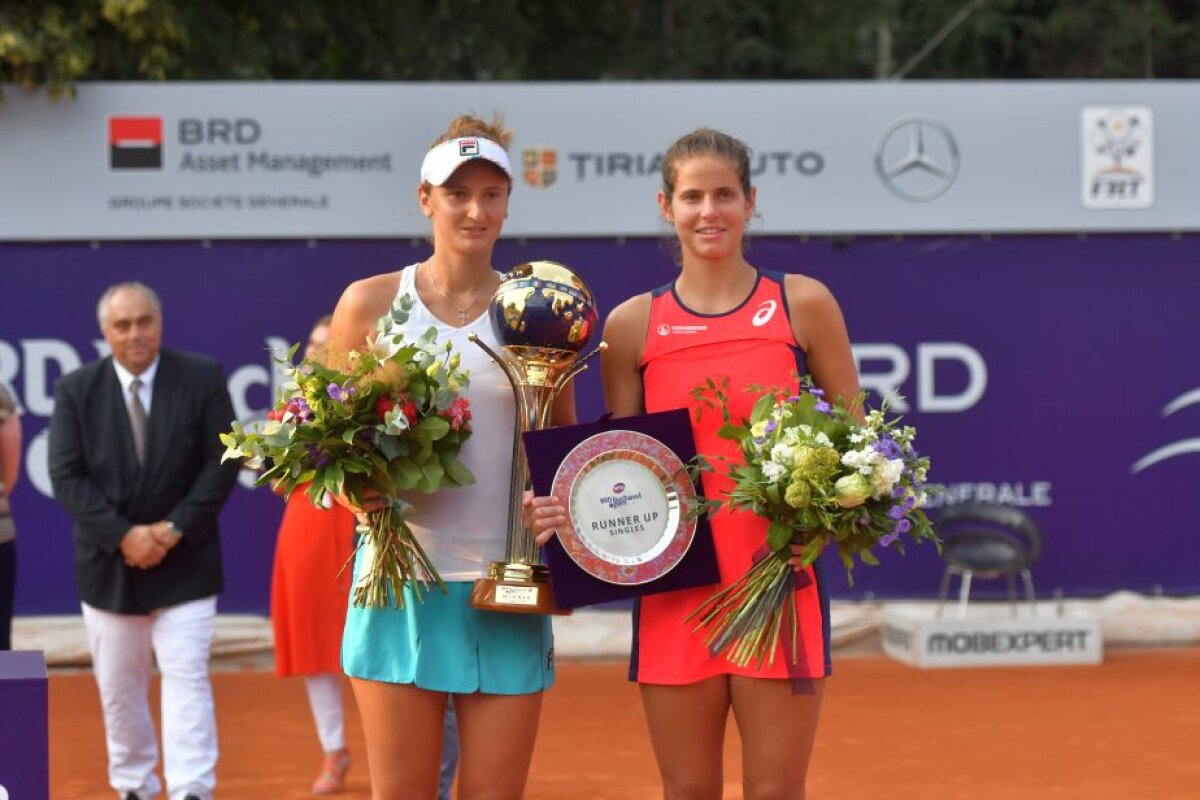 FOTO Irina Begu a câştigat trofeul BRD Bucharest Open » Prima reacţie 