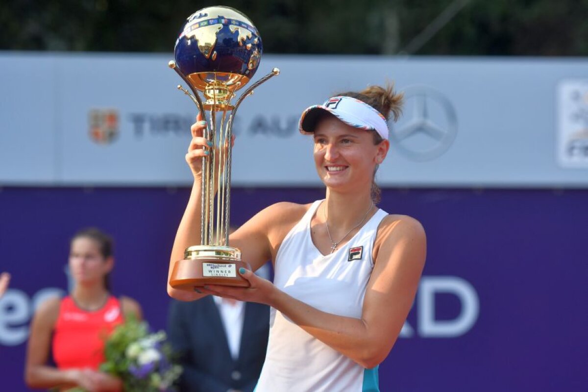 FOTO Irina Begu a câştigat trofeul BRD Bucharest Open » Prima reacţie 