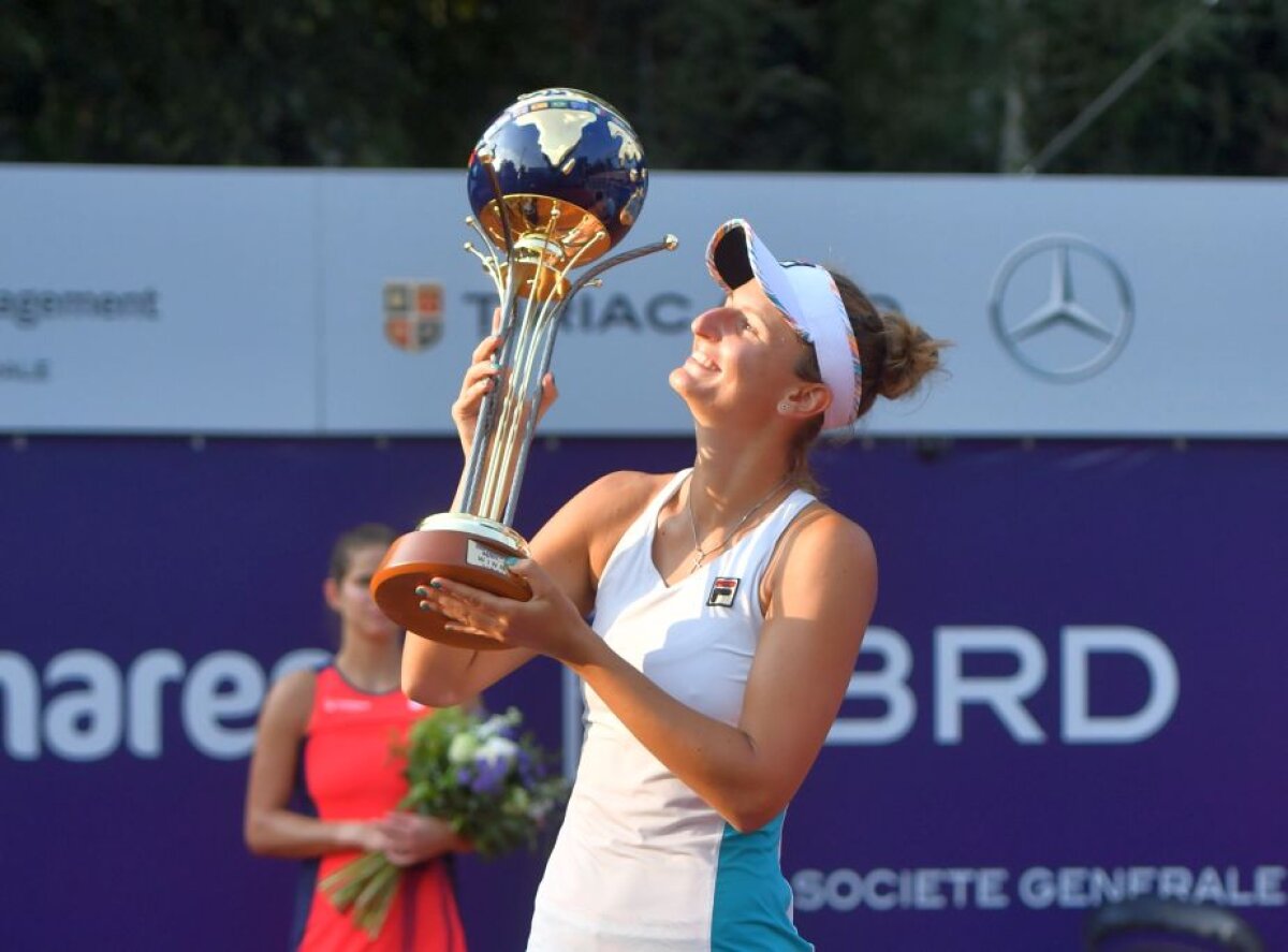 FOTO Irina Begu a câştigat trofeul BRD Bucharest Open » Prima reacţie 