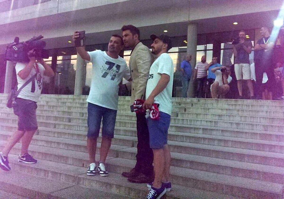 FOTO Colaborarea cu Alberto Dobre merge perfect! Cum a apărut Mutu la meciul lui Dinamo