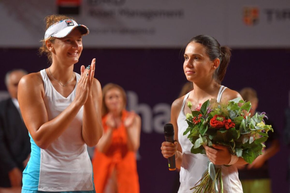 Bucurie dublă » Irina Begu şi Raluca Olaru au câştigat trofeul BRD Bucharest Open în proba de dublu