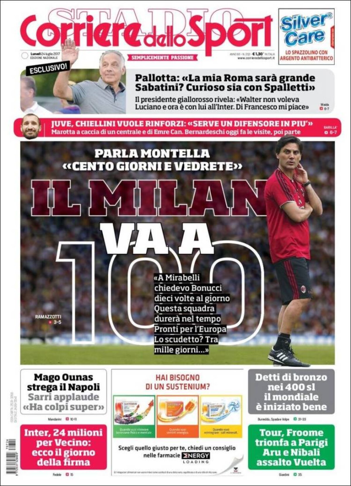 Ce scriu azi ziarele de sport din lume (24 iulie 2017)