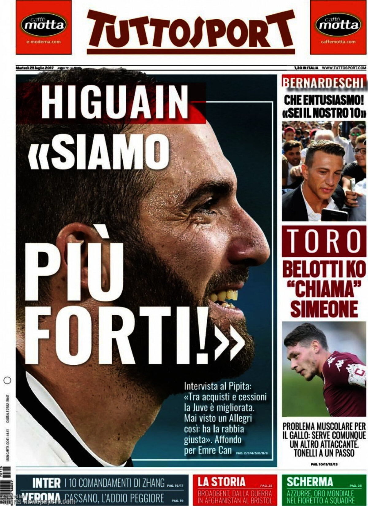 Ce scriu azi ziarele de sport din lume (25 iulie 2017)