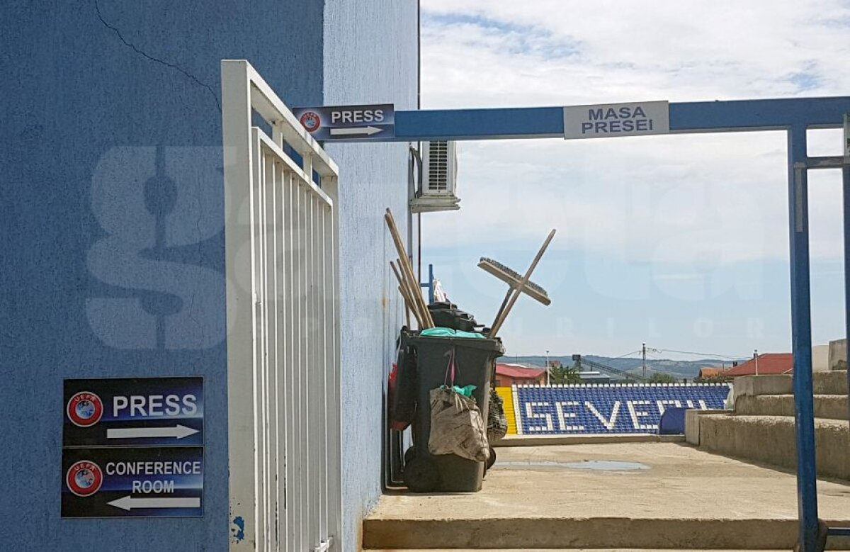 FOTO + VIDEO Corespondență de la Severin » Aici va ajunge Milan joi! Împrejurimile arenei, cosmetizate în stil anii '80, pe ultima sută: cum arată șantierul de la stadion