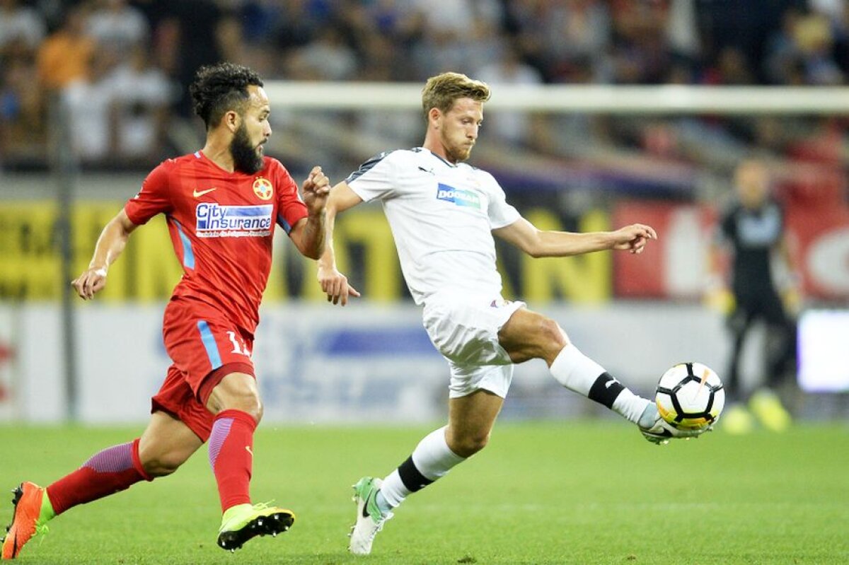 VIDEO + FOTO » FCSB - Viktoria Plzen 2-2 » Totul se decide în Cehia » Budescu și Teixera eroii, fundașii au fost "groparii"