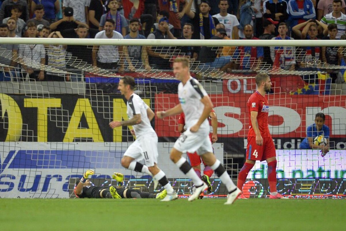 VIDEO + FOTO » FCSB - Viktoria Plzen 2-2 » Totul se decide în Cehia » Budescu și Teixera eroii, fundașii au fost "groparii"