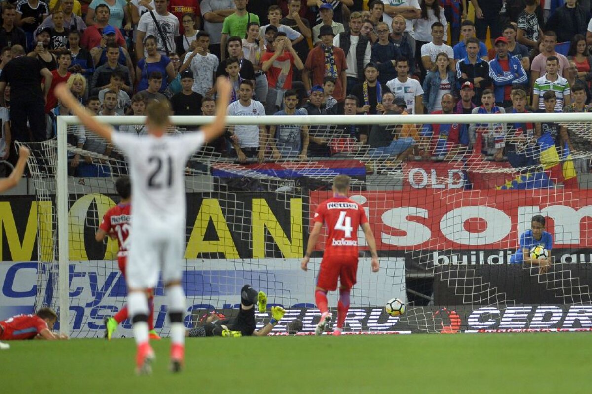 VIDEO + FOTO » FCSB - Viktoria Plzen 2-2 » Totul se decide în Cehia » Budescu și Teixera eroii, fundașii au fost "groparii"