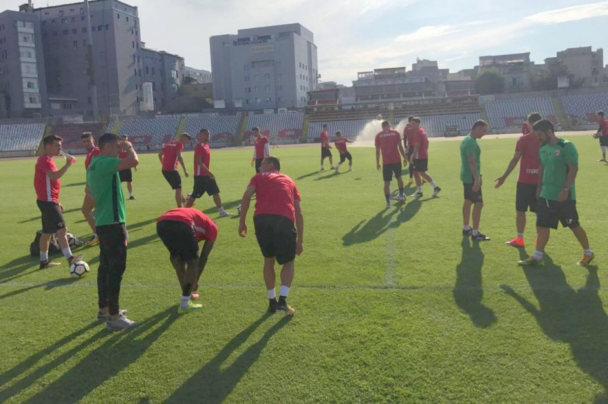 VIDEO+FOTO Dinamoviștii, la antrenamentul oficial înainte de Bilbao » Cum a reacționat Filip când a fost întrebat de eventuala plecare