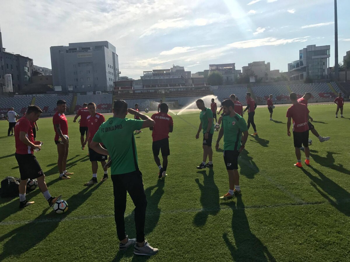 VIDEO+FOTO Dinamoviștii, la antrenamentul oficial înainte de Bilbao » Cum a reacționat Filip când a fost întrebat de eventuala plecare