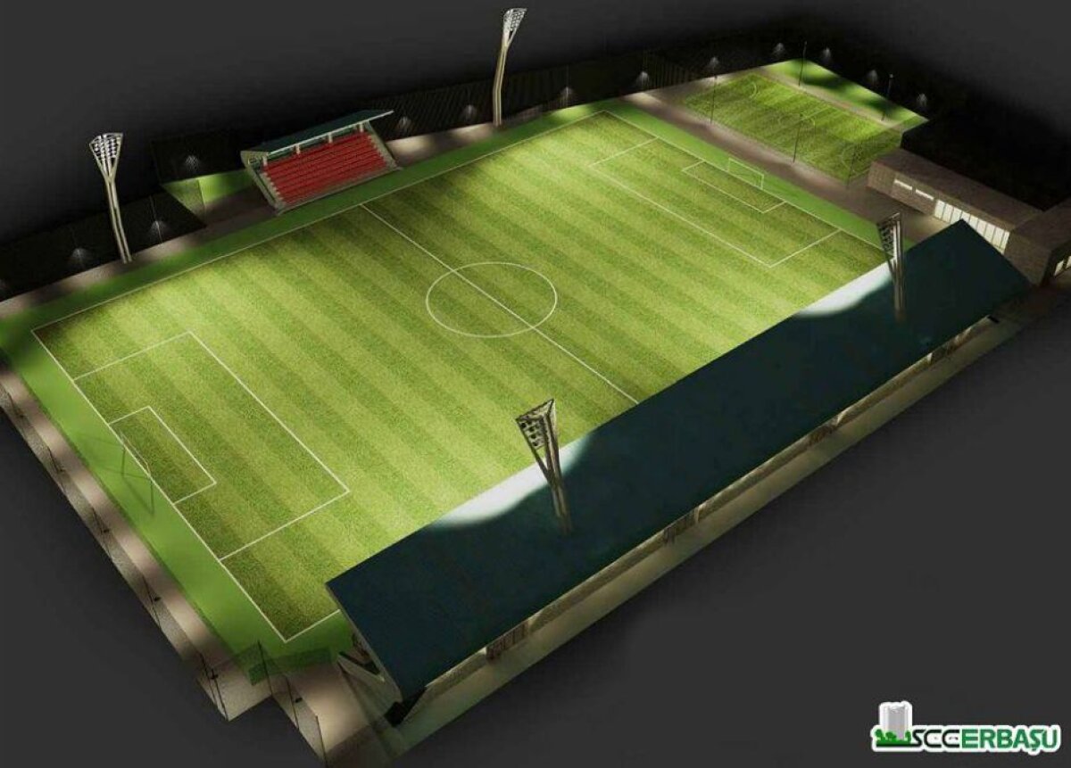 FOTO Un nou stadion din România se va reabilita: "Va beneficia de două tribune principale, nocturnă, hotel"