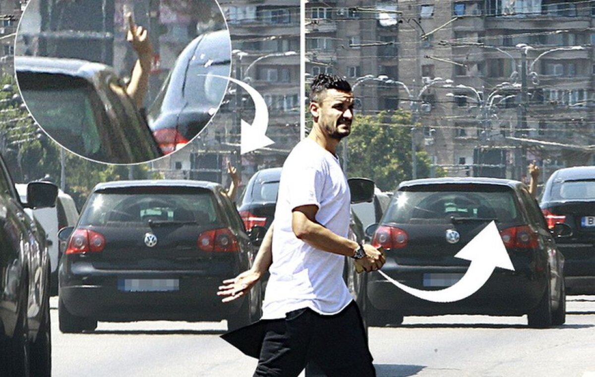 Gesturi golănești în trafic! După amenințările lui Enache, un alt lider al FCSB a călcat pe bec