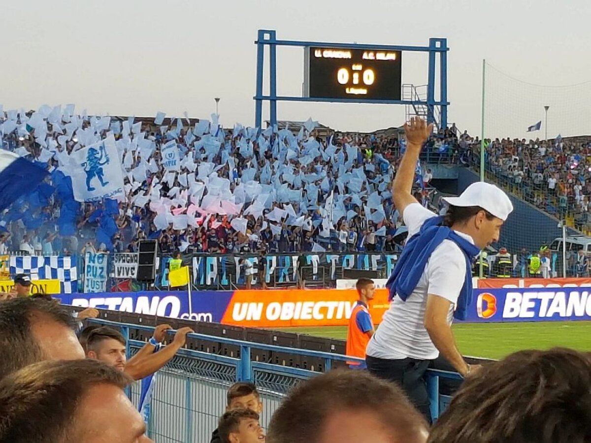 CS U CRAIOVA - AC MILAN // GALERIE FOTO Eterna Terra Bella » 18.000 de olteni i-au primit pe cei de la Milan ca la Napoli!