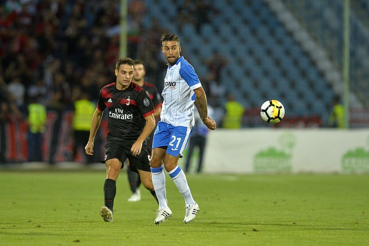 CSU CRAIOVA - AC MILAN // VIDEO+FOTO » CS U Craiova pierde cu onoare duelul cu AC Milan de la Severin