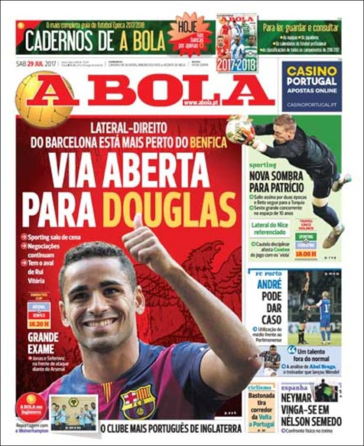 Ce scriu azi ziarele de sport din lume (29 iulie 2017)