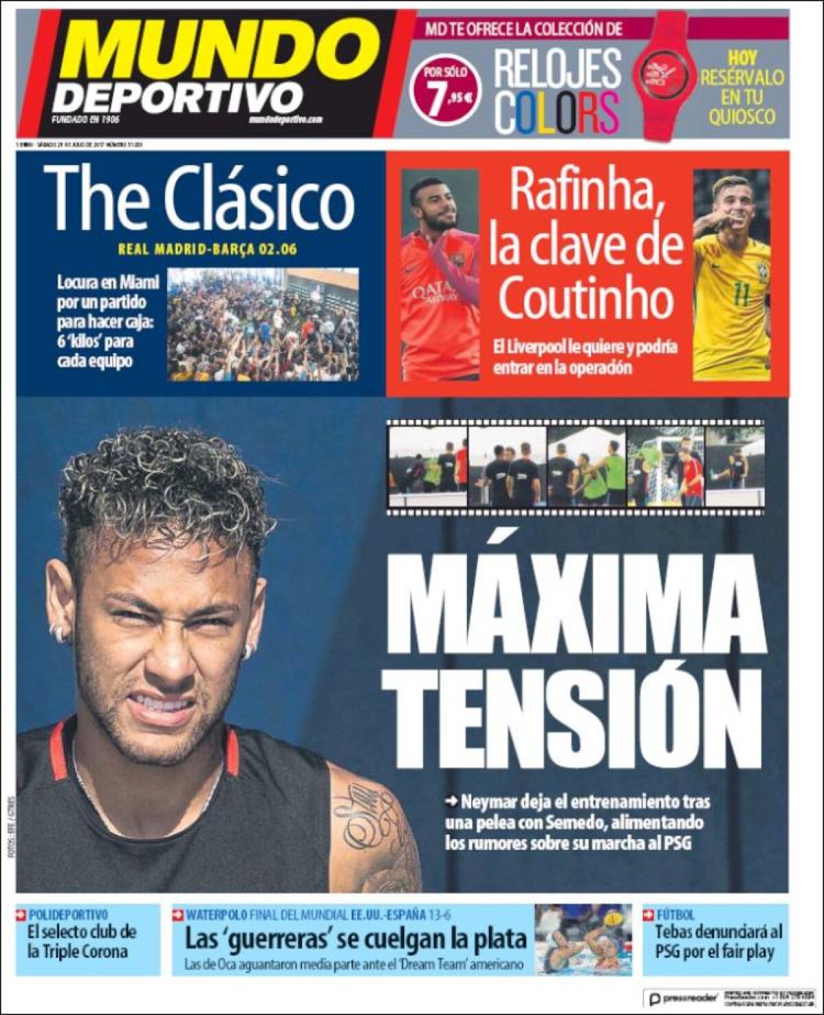 Ce scriu azi ziarele de sport din lume (29 iulie 2017)