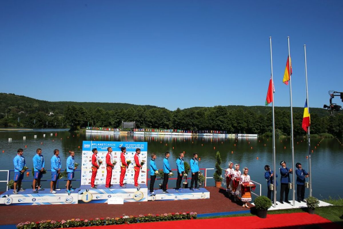 FOTO Trei medalii pentru România la Mondialele de kaiac-canoe de la Bascov