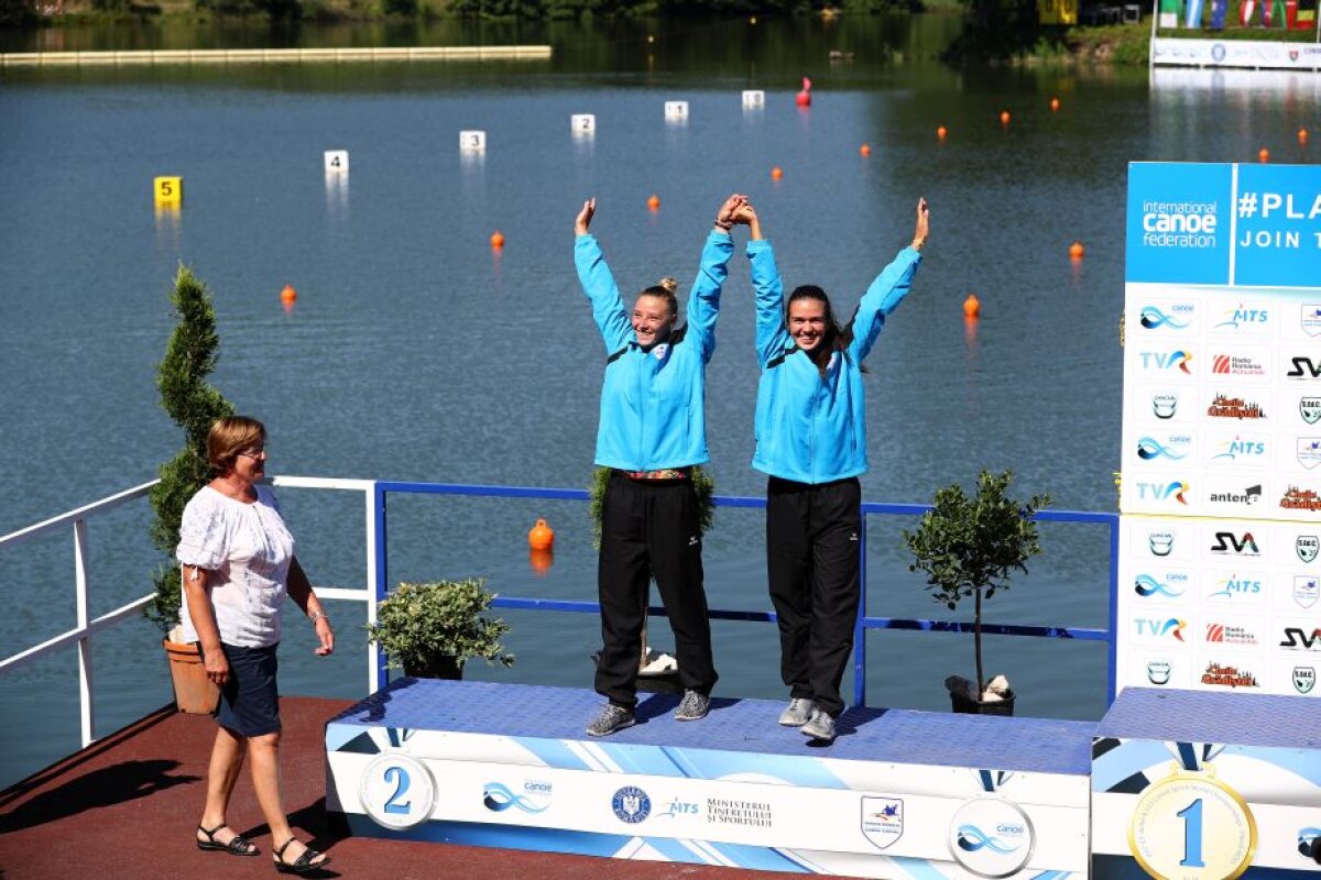 FOTO Trei medalii pentru România la Mondialele de kaiac-canoe de la Bascov