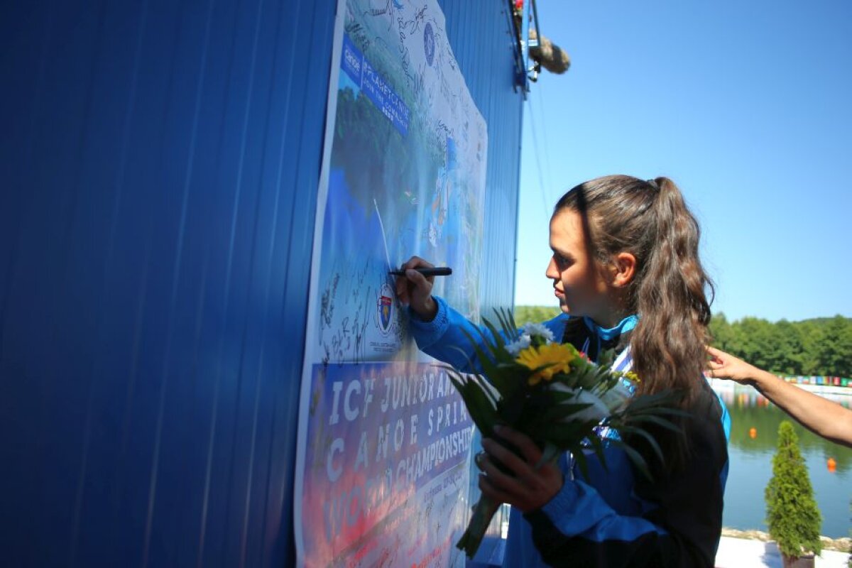 FOTO Trei medalii pentru România la Mondialele de kaiac-canoe de la Bascov