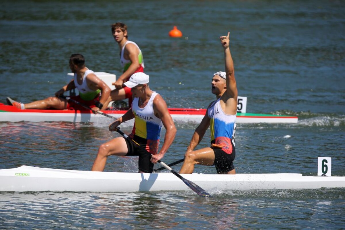 FOTO Trei medalii pentru România la Mondialele de kaiac-canoe de la Bascov