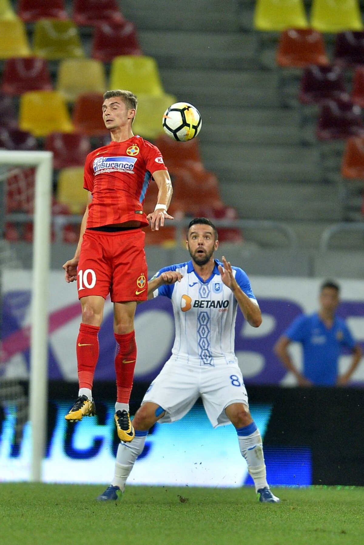 VIDEO+FOTO » O repriză, un punct! FCSB - CSU Craiova 1-1, echipa lui Dică suferă fără Budescu și Alibec » Primul pas greșit făcut de roș-albaștri