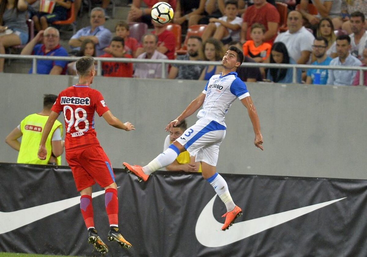 VIDEO+FOTO » O repriză, un punct! FCSB - CSU Craiova 1-1, echipa lui Dică suferă fără Budescu și Alibec » Primul pas greșit făcut de roș-albaștri